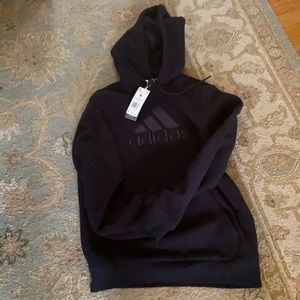 NWT adidas fleece hoodie